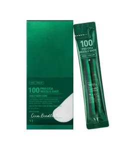VT Cosmetics Pro Cica Reedle Shot 100 raminantis ir atstatantis veido gydomasis rinkinys, 2 ml × 10 vnt